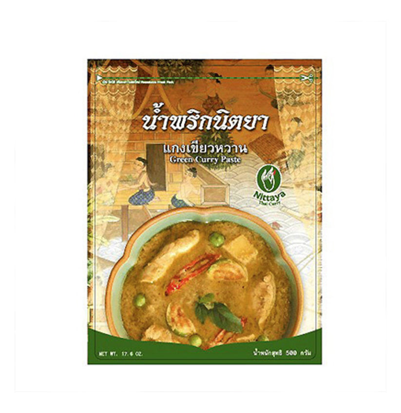 Nittaya Green Curry Paste